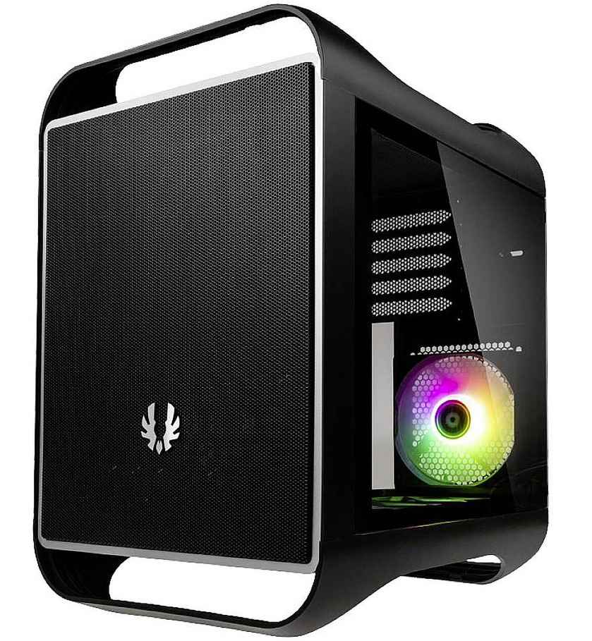 BITFENIX PRODIGY M 2022 ARGB BLACK / CAJA M-ATX / 1X VIDRIO TEMPLADO LATERAL / 3X ABANICO 120MM ARGB / 1X PUERTO USB TIPO-C